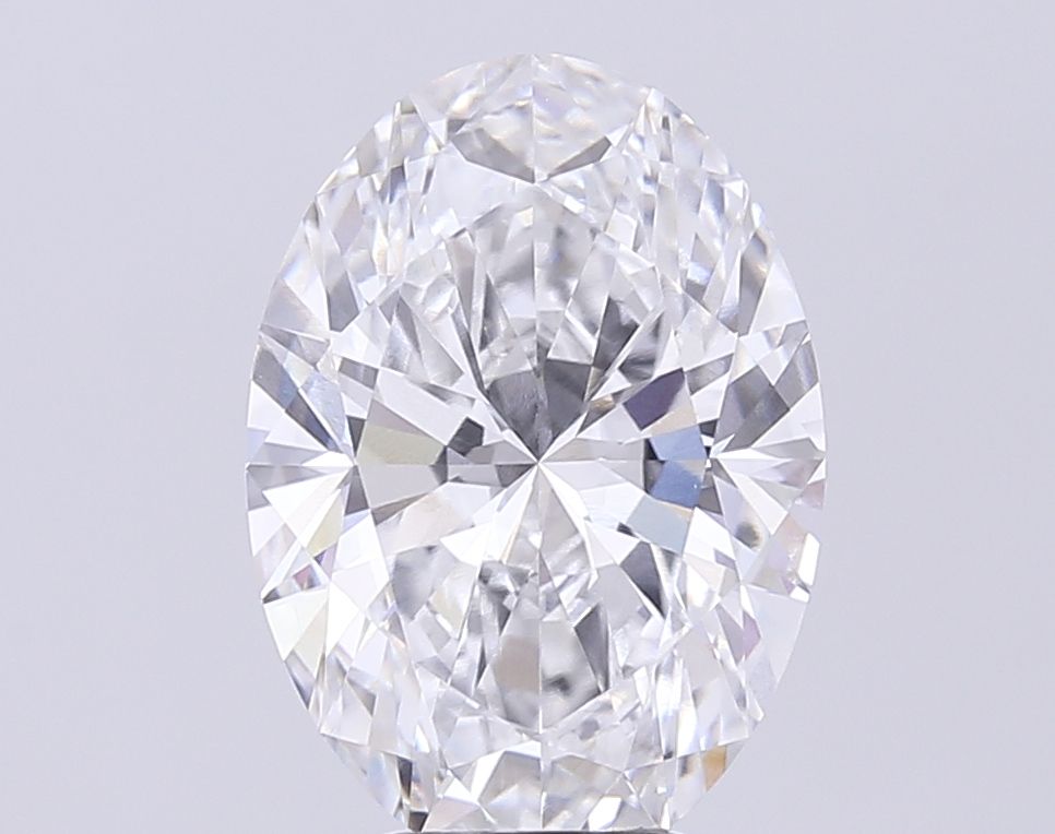 4.01 ct. oval Lab Grown Diamond front image