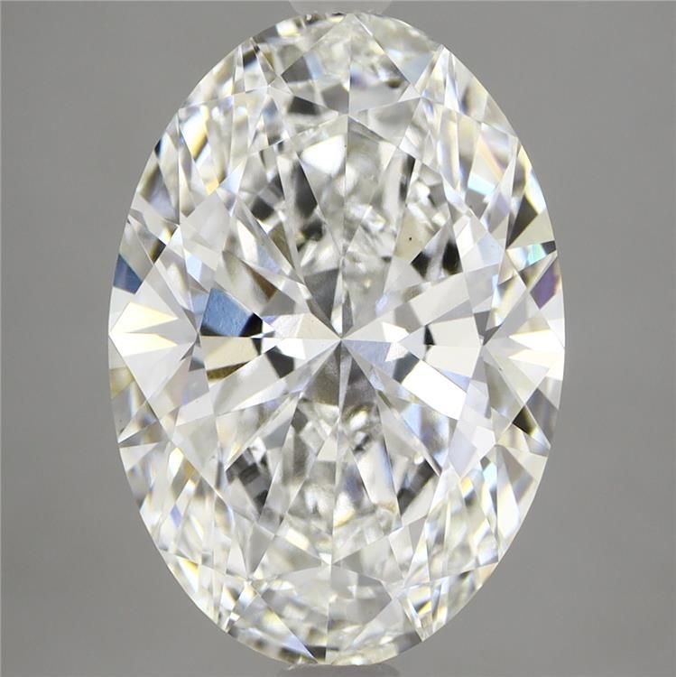 4.91 ct. oval Lab Grown Diamond front image