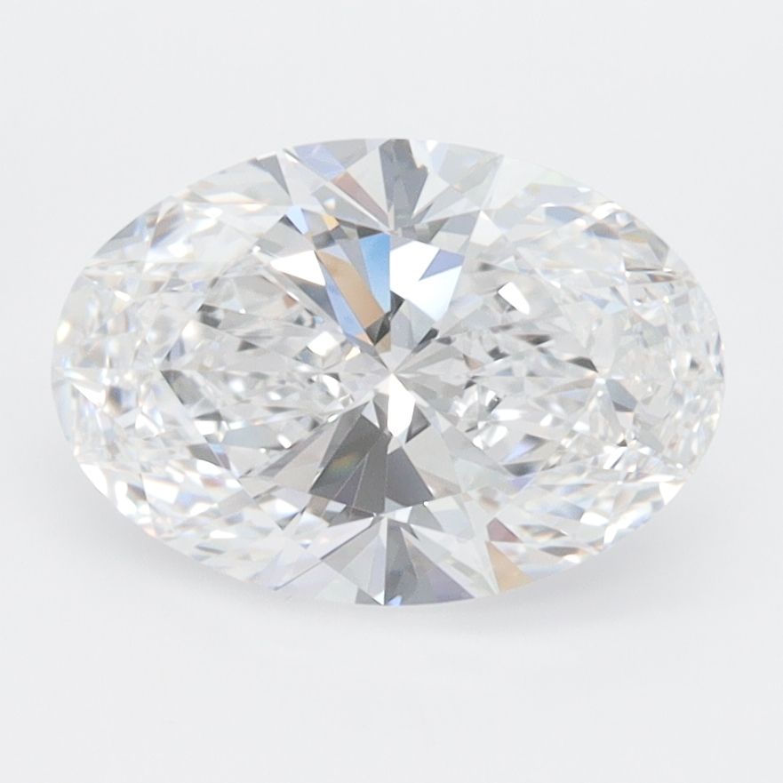2.02 ct. oval Lab Grown Diamond front image