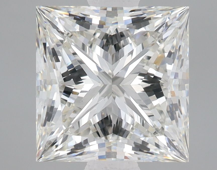 3.03 ct. princess Lab Grown Diamond front image