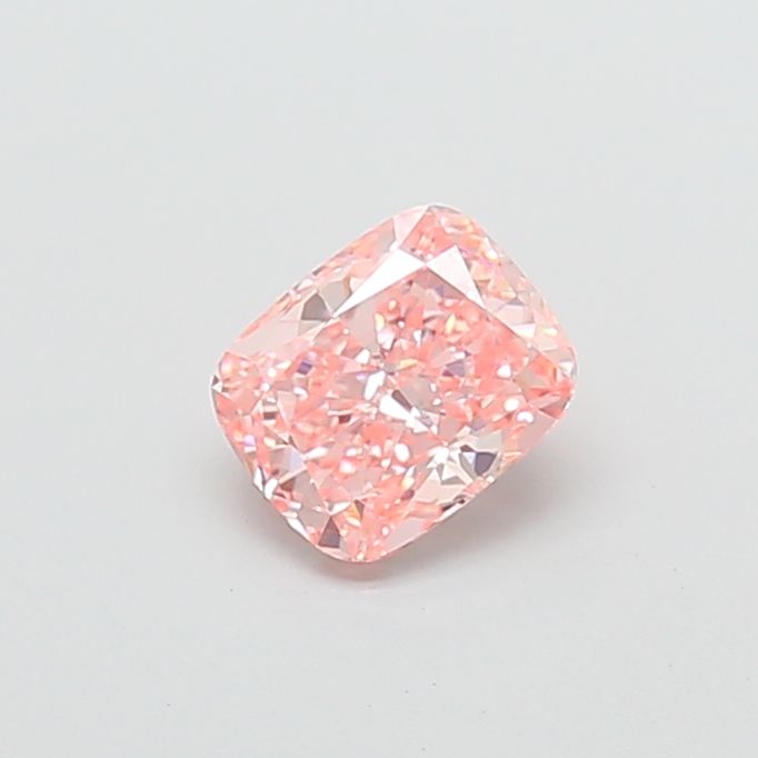 1.23 CT Fancy Vivid Pink CUSHION MODIFIED