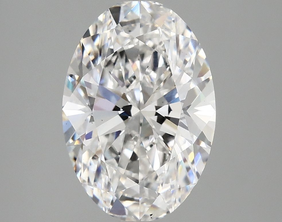 3.10 ct. oval Lab Grown Diamond front image