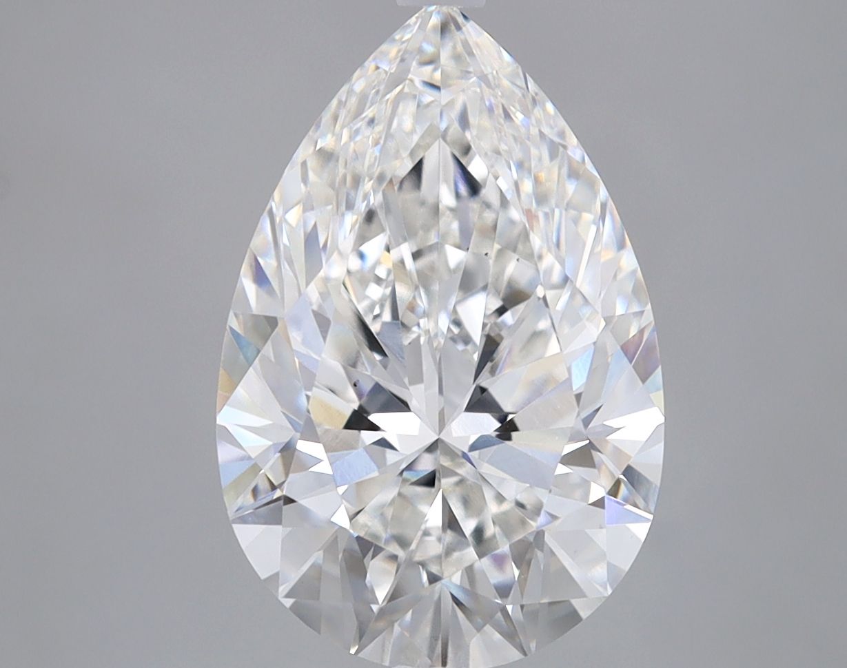 4.24 ct. pear Lab Grown Diamond front image
