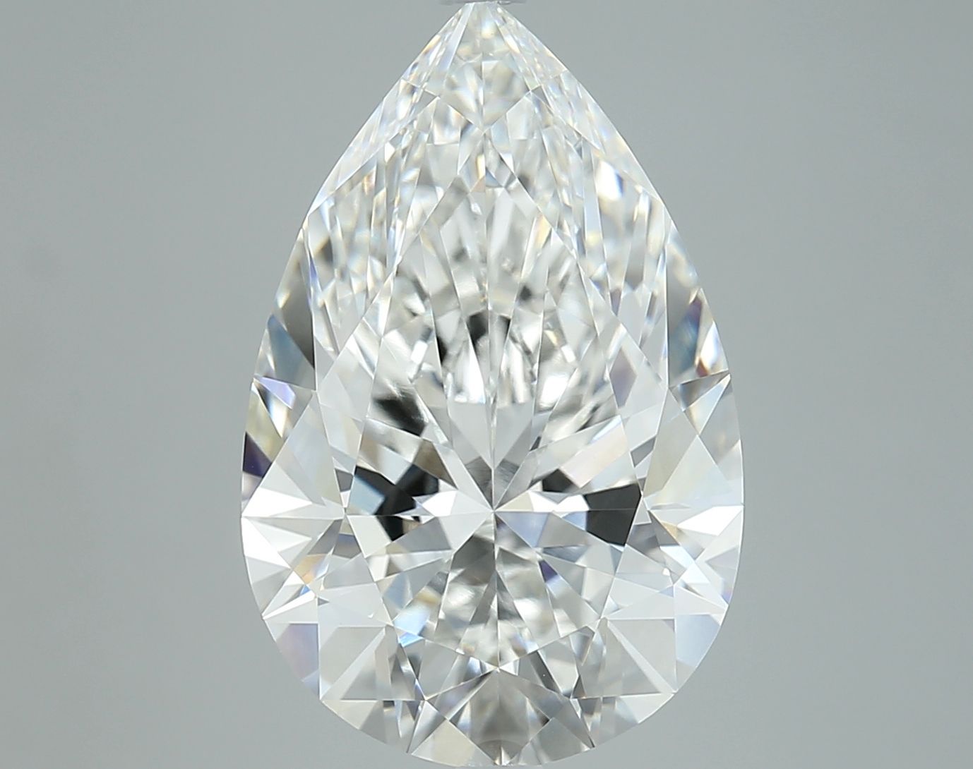 7.13 ct. pear Lab Grown Diamond front image