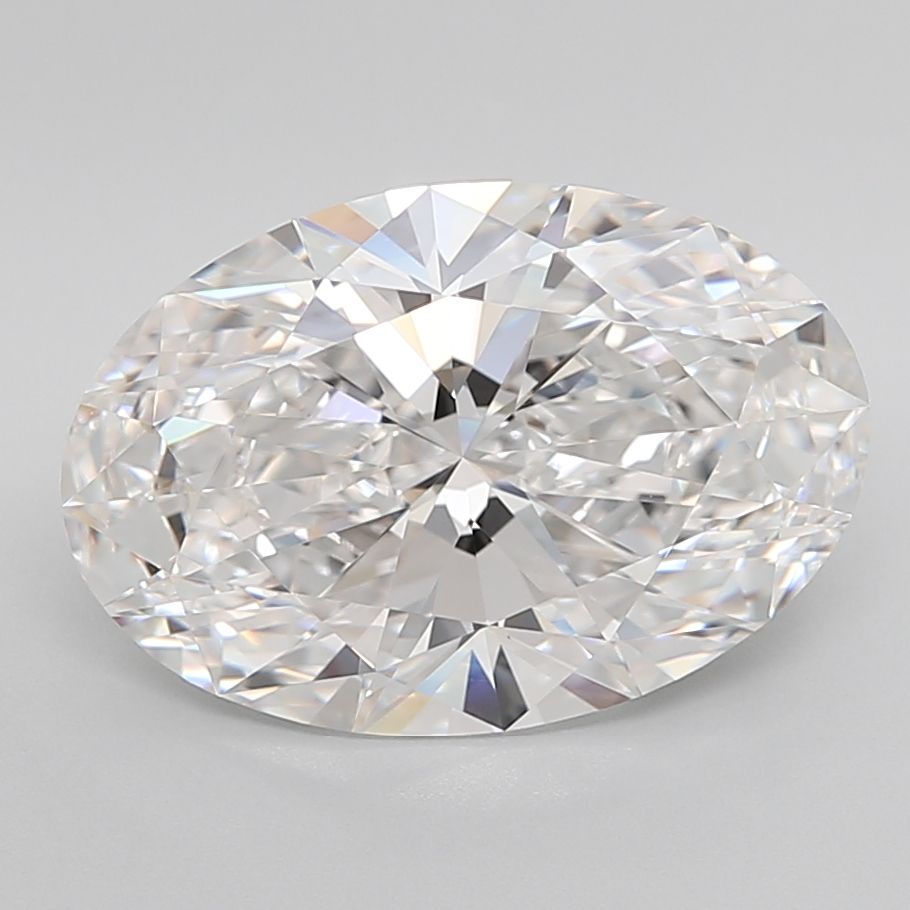 7.11 ct. oval Lab Grown Diamond front image