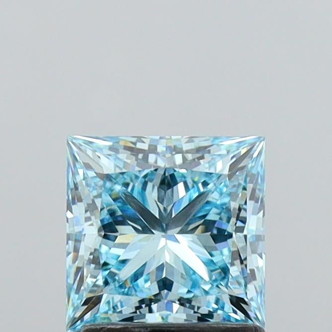 1.44 CT Fancy Vivid Blue PRINCESS