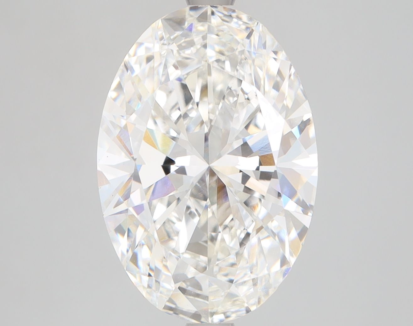 5.01 ct. oval Lab Grown Diamond front image