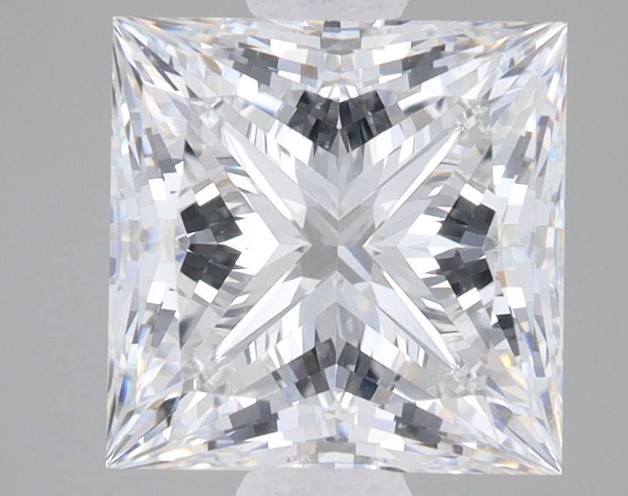 4.09 ct. princess Lab Grown Diamond front image