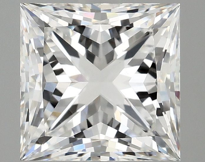 3.02 ct. princess Lab Grown Diamond front image