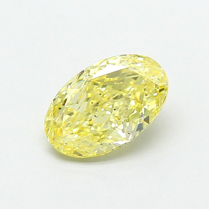 1.01 CT Fancy Intense Yellow OVAL