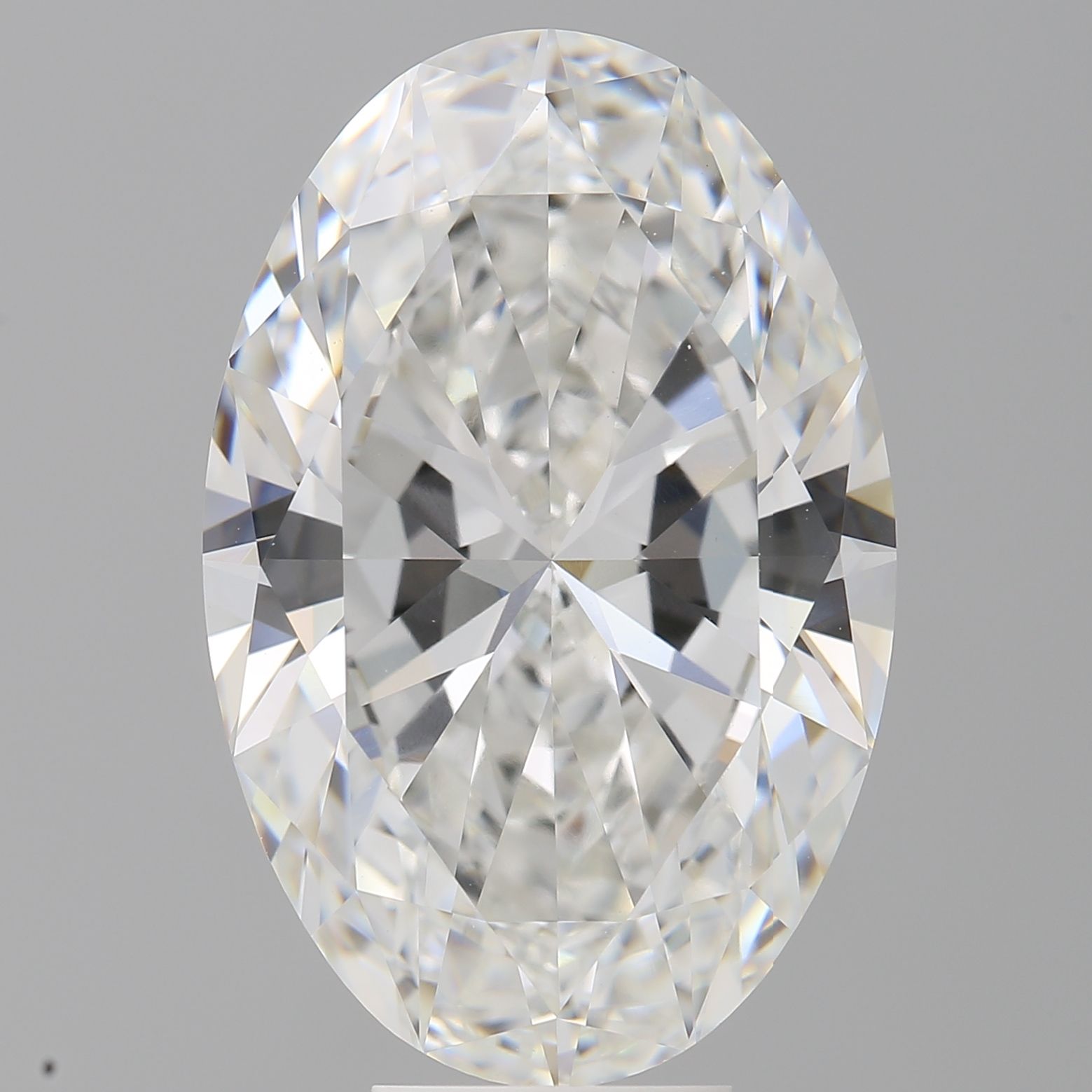 9.10 ct. oval Lab Grown Diamond front image