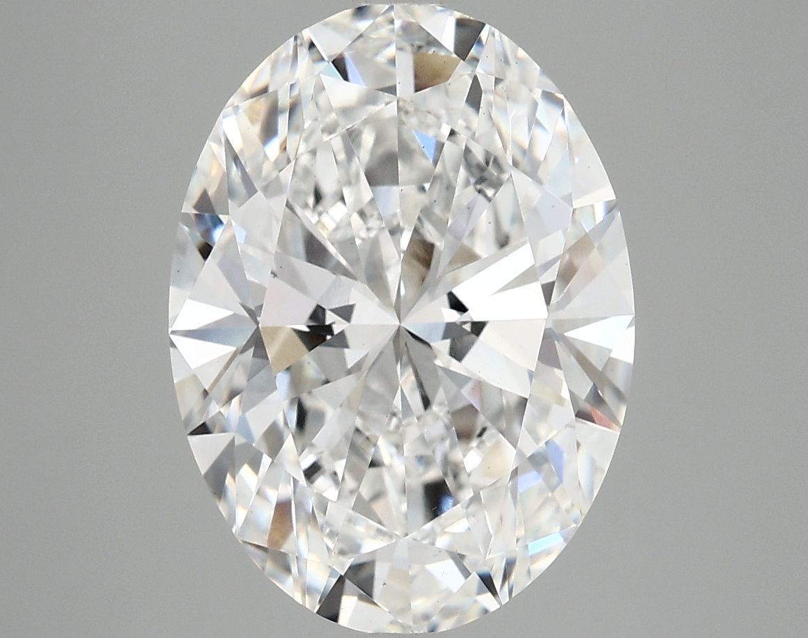 5.05 ct. oval Lab Grown Diamond front image