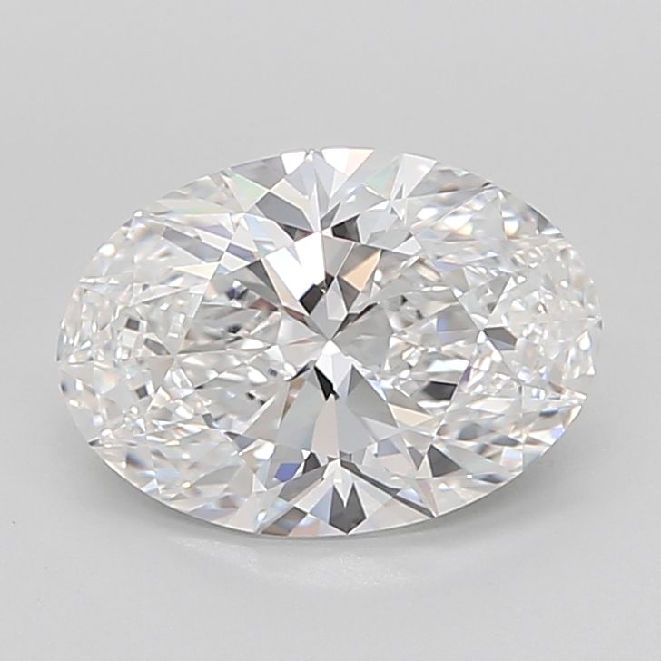 4.21 ct. oval Lab Grown Diamond front image