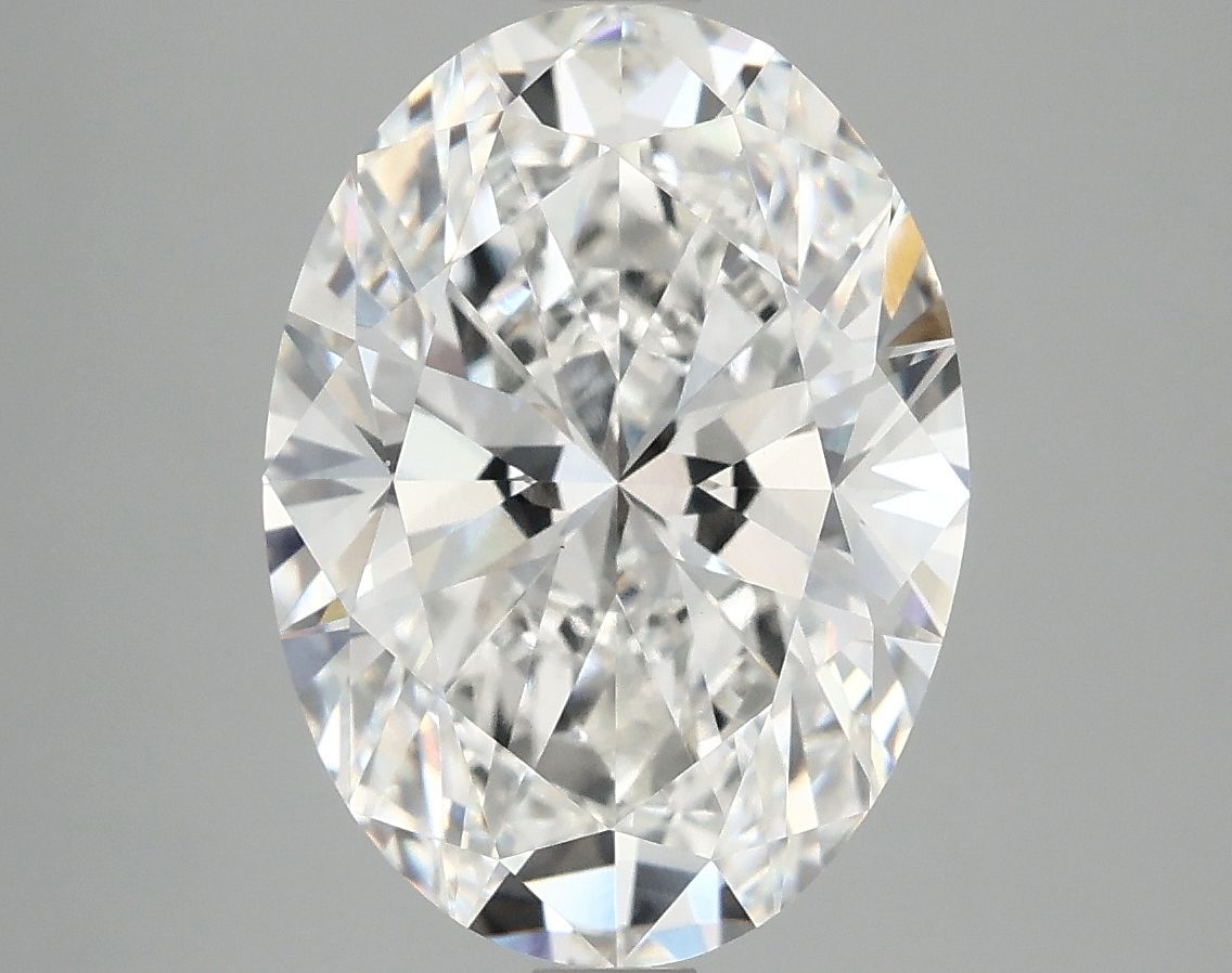 5.05 ct. oval Lab Grown Diamond front image