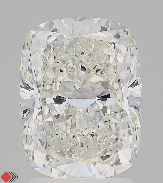 2.51 ct Cushion Brilliant diamond