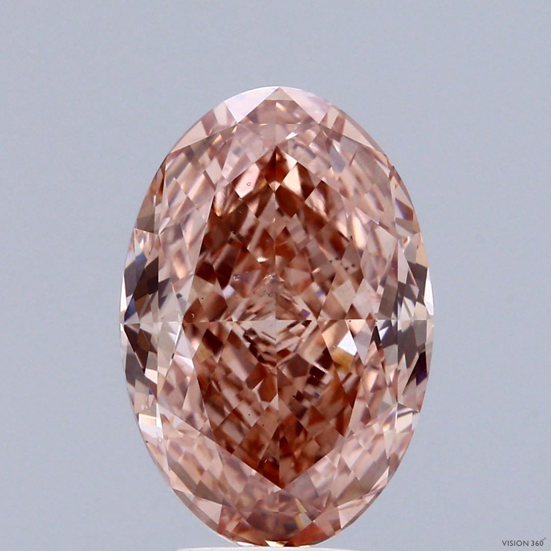 5.52 ct. oval Lab Grown Diamond front image