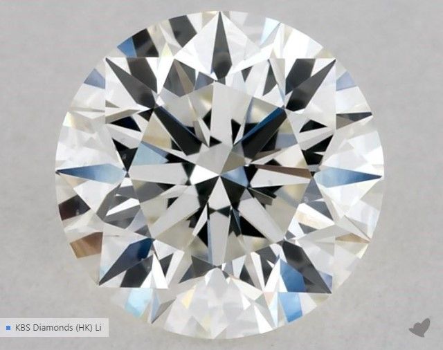 0.53 ct Round diamond