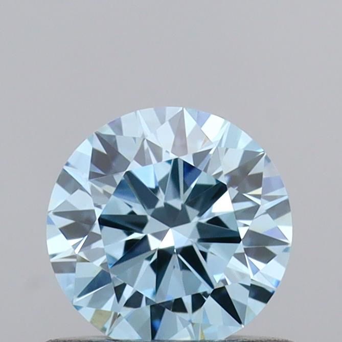 0.55 CT Fancy Vivid Blue ROUND