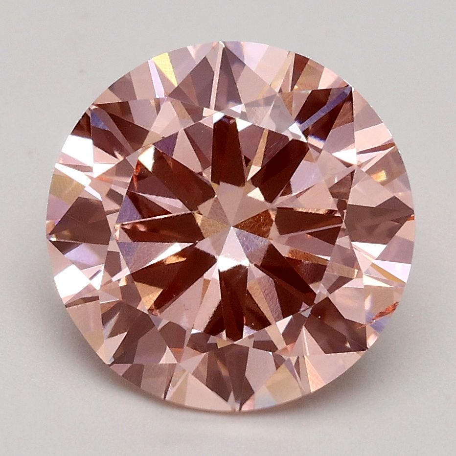 2.72 ct. round Lab Grown Diamond front image