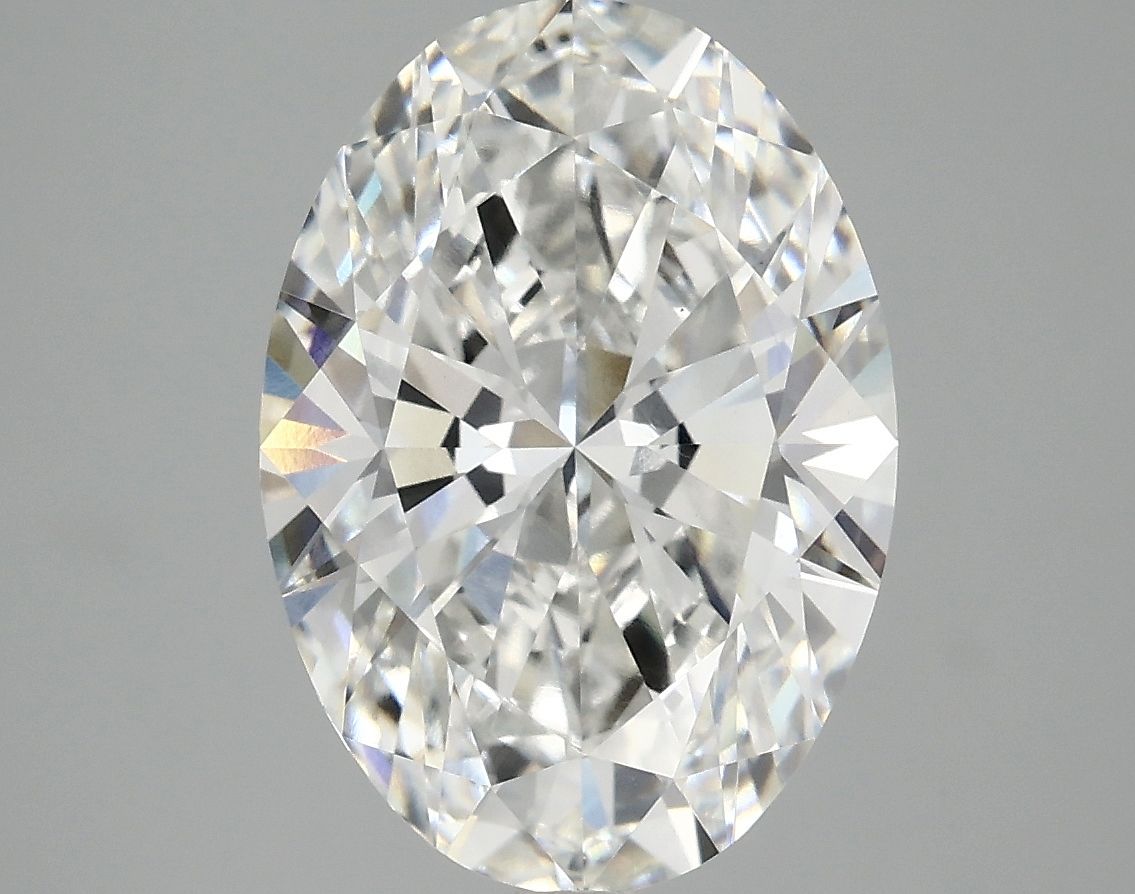 4.07 ct. oval Lab Grown Diamond front image