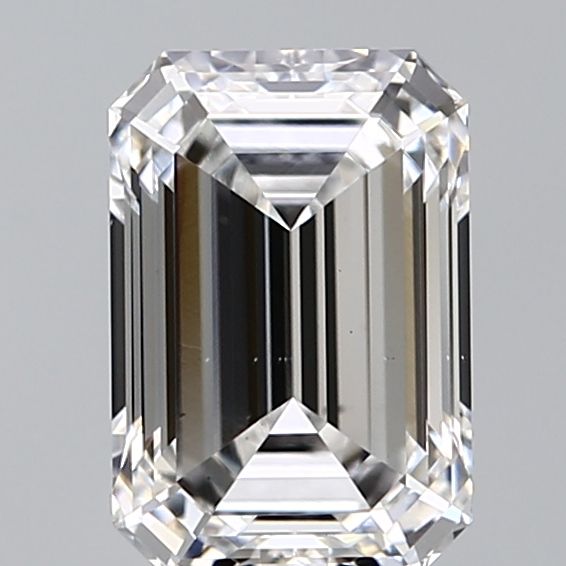 1.23 ct. emerald Lab Grown Diamond front image