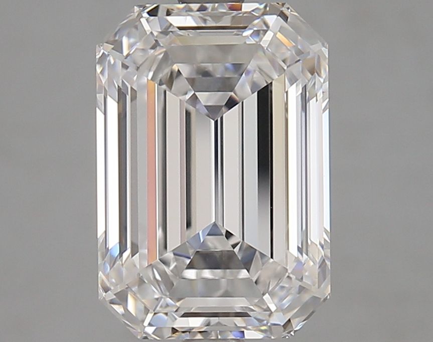 Diamant Émeraude 4.01 ct - Couleur E - Pureté VVS1