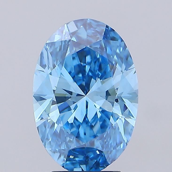 4.00 ct. oval Lab Grown Diamond front image