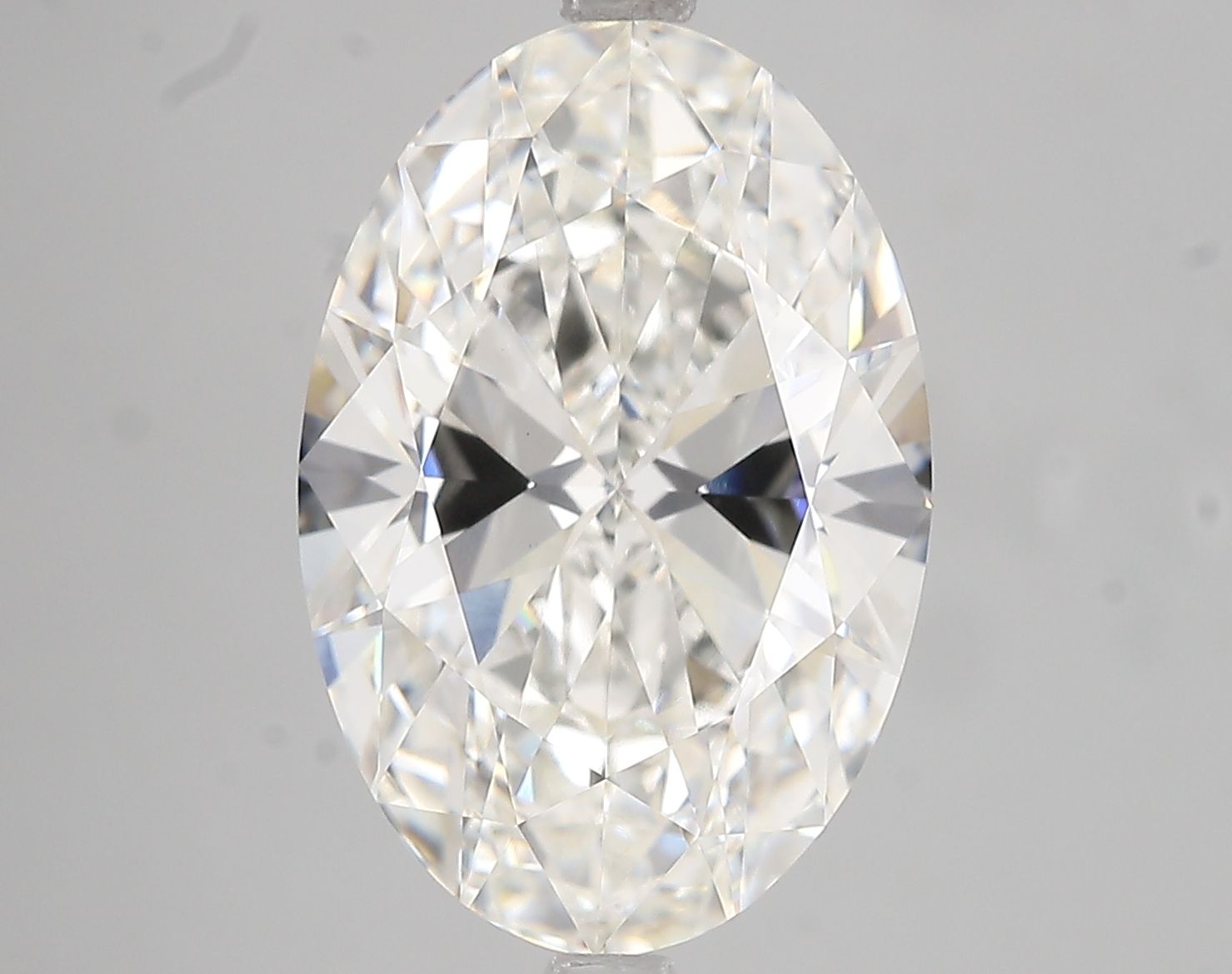 7.08 ct. oval Lab Grown Diamond front image