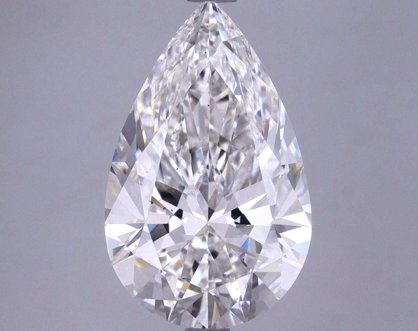 5.07 ct. pear Lab Grown Diamond front image