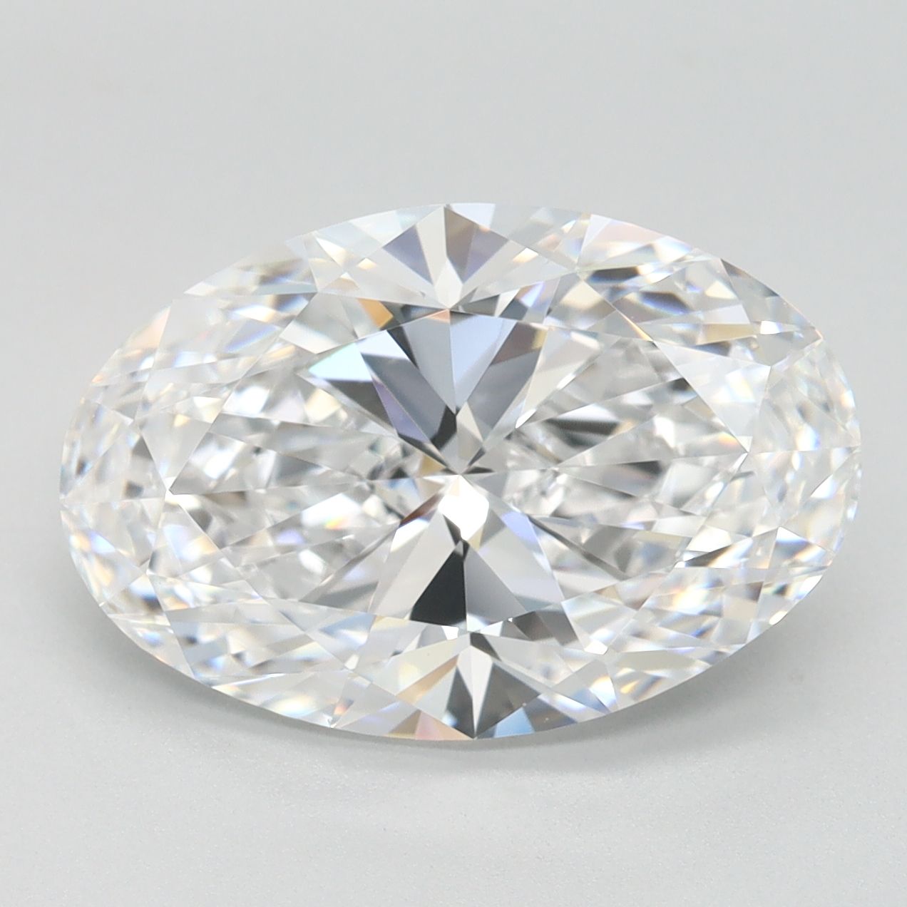 4.05 ct. oval Lab Grown Diamond front image