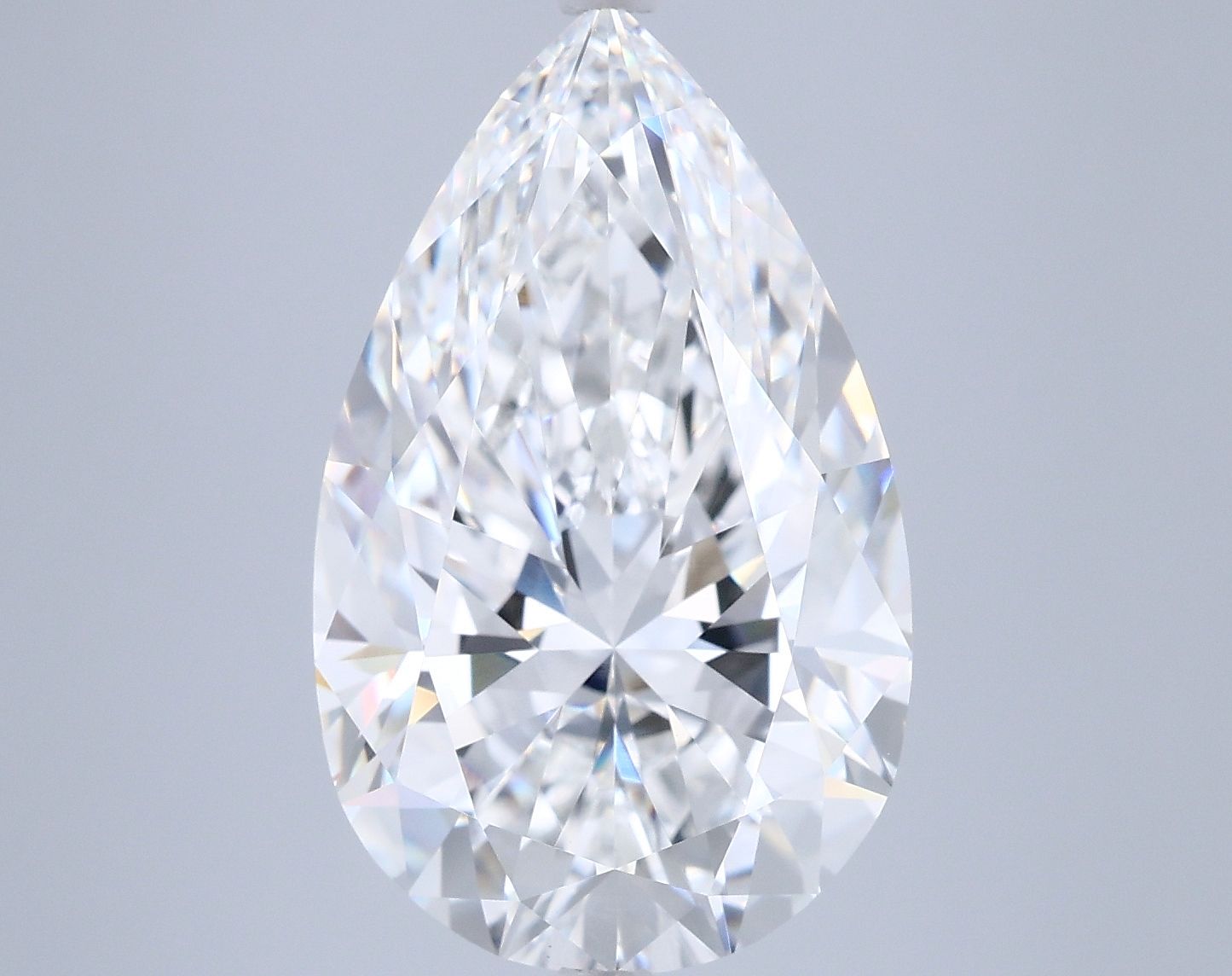 7.09 ct. pear Lab Grown Diamond front image