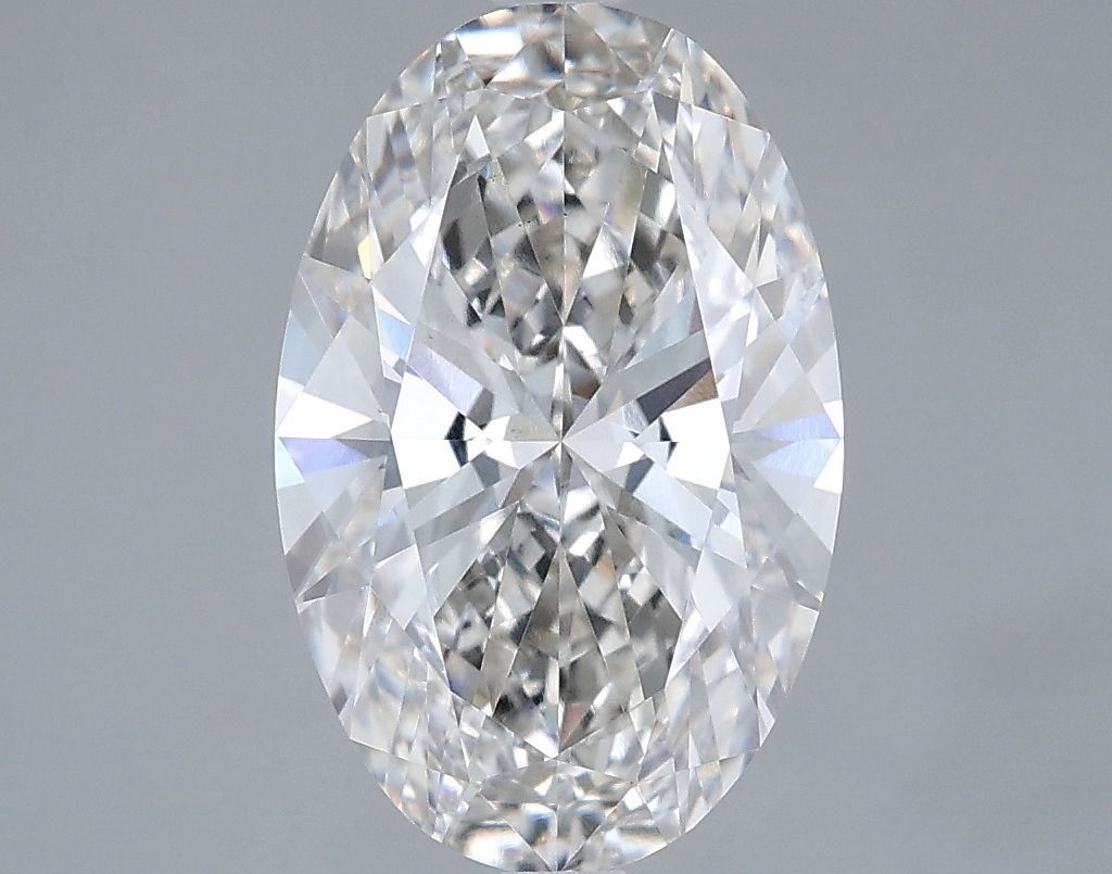 2.95 ct. oval Lab Grown Diamond front image