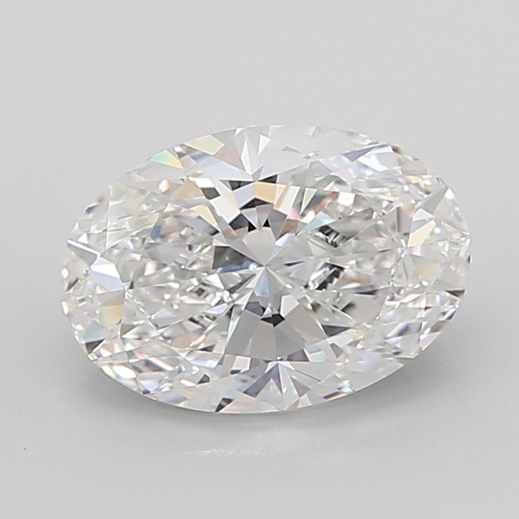 6.08 ct. oval Lab Grown Diamond front image