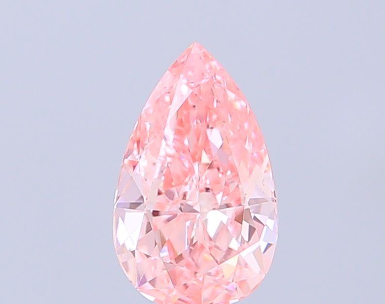 0.91 CT Fancy Vivid Pink PEAR