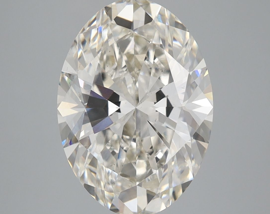 3.66 ct. oval Lab Grown Diamond front image