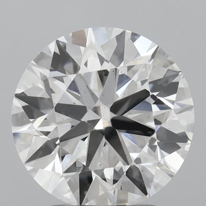 2.70 ct. round Lab Grown Diamond front image
