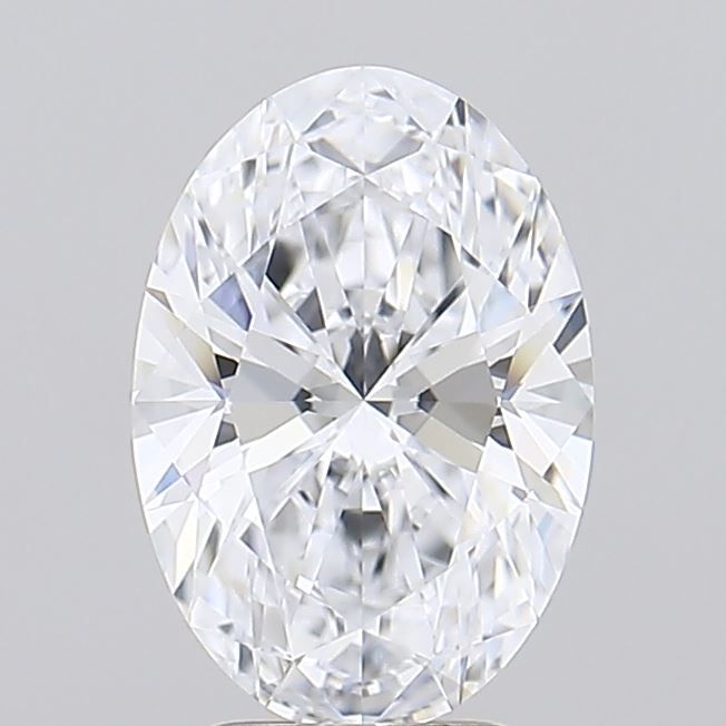 2.37 ct. oval Lab Grown Diamond front image