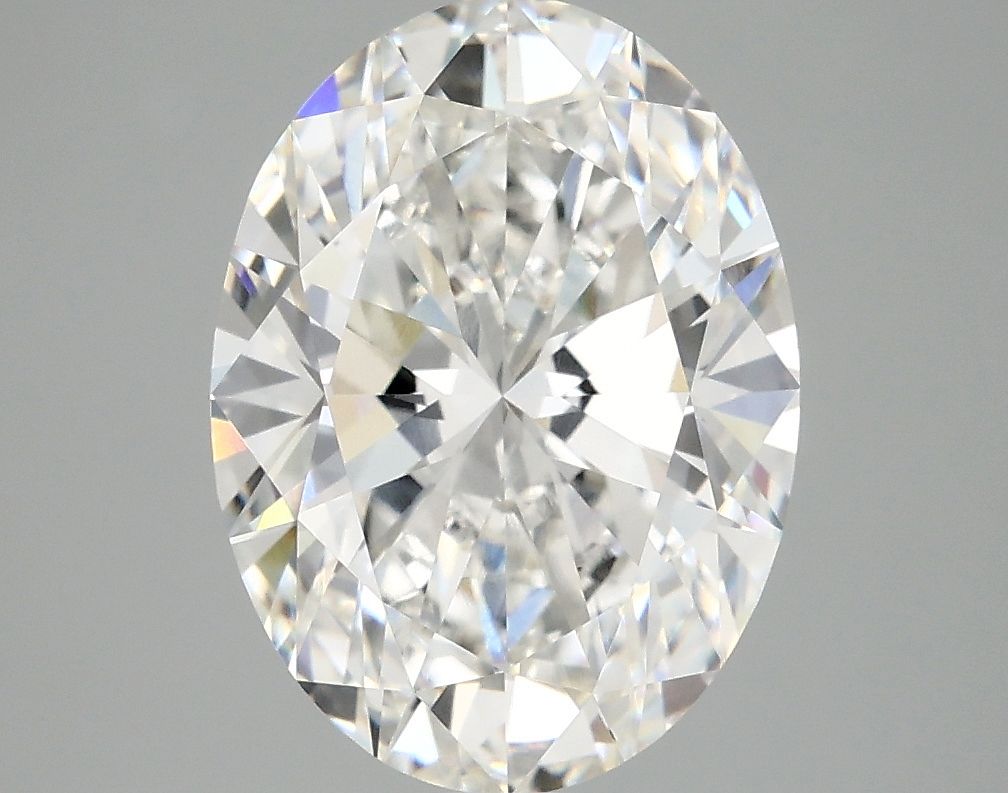 3.94 ct. oval Lab Grown Diamond front image
