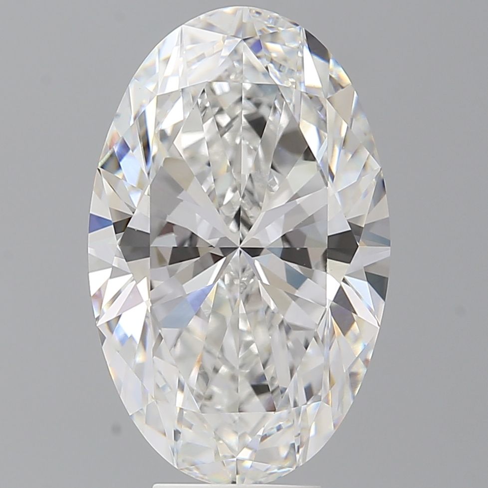 7.54 ct. oval Lab Grown Diamond front image