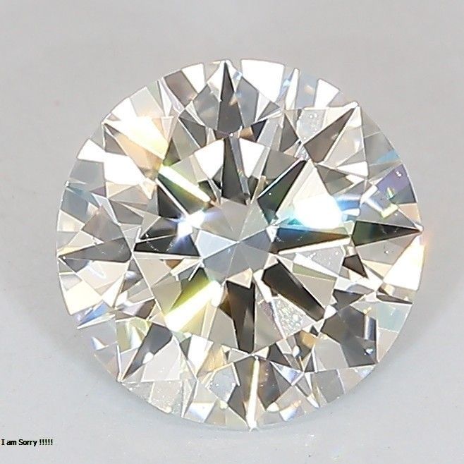 1.58 ct. round Lab Grown Diamond front image