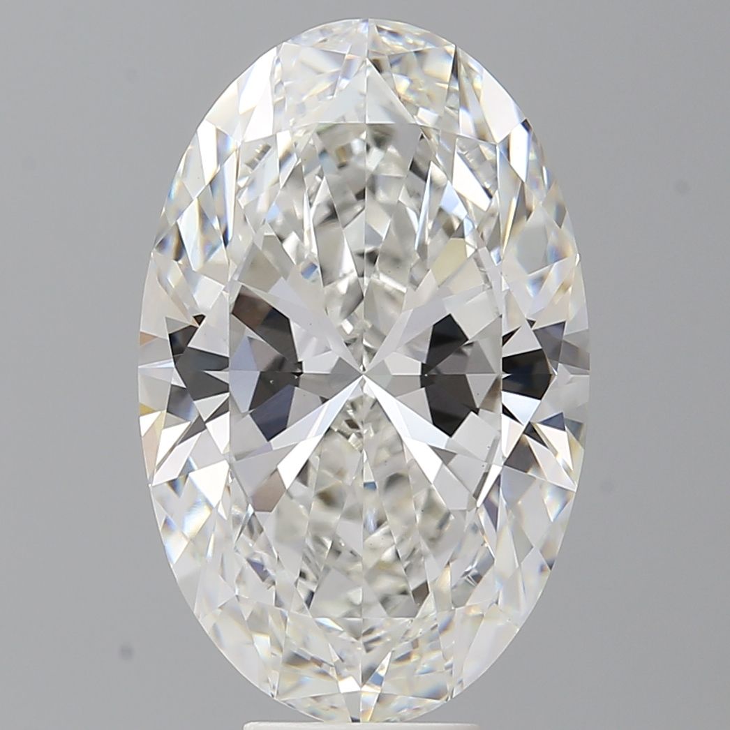 9.05 ct. oval Lab Grown Diamond front image
