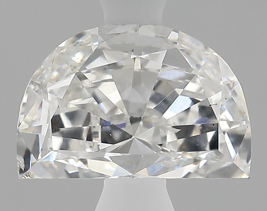 0.96 ct lab-grown Half moon Diamond