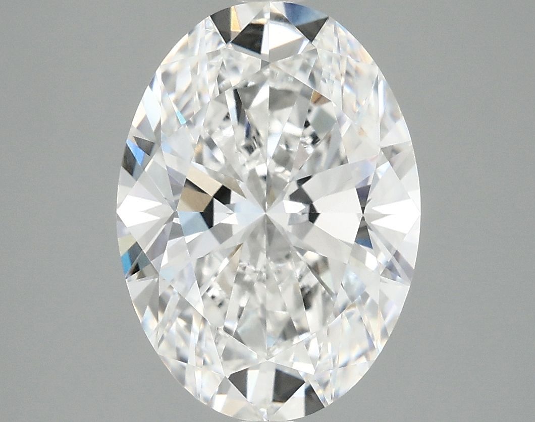 4.03 ct. oval Lab Grown Diamond front image