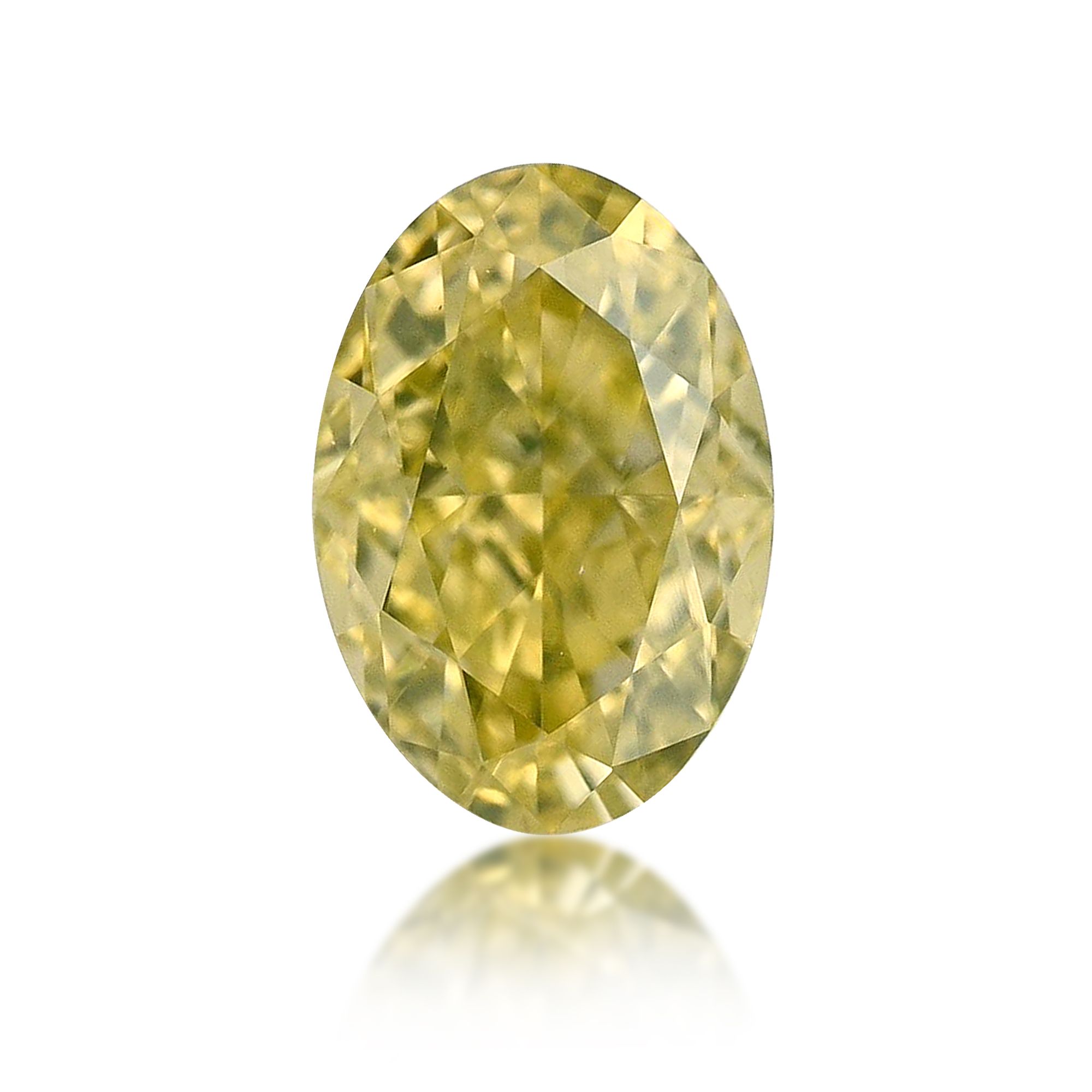 Diament 0.41 ct Fancy Intense Yellow/VS1