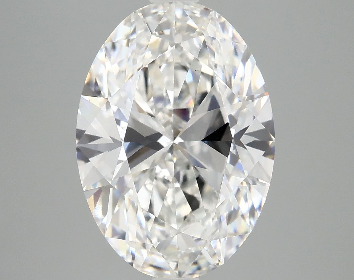 5.03 ct. oval Lab Grown Diamond front image