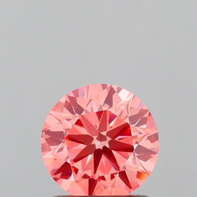 1.01 CT Fancy Intense Orangey Pink ROUND