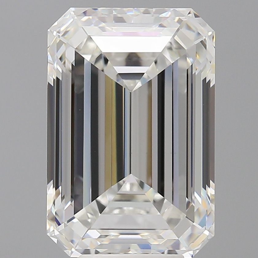 7.58 ct. emerald Lab Grown Diamond front image