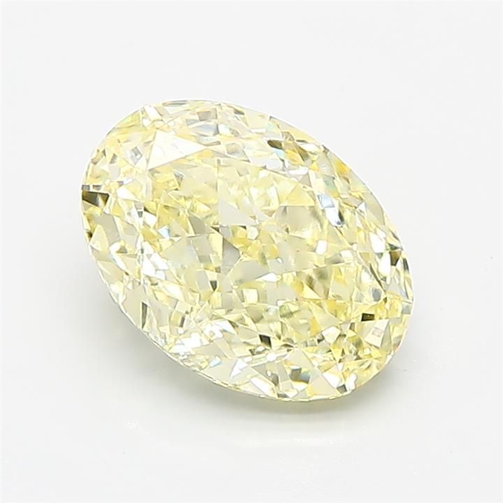 2.08 ct. oval Lab Grown Diamond front image