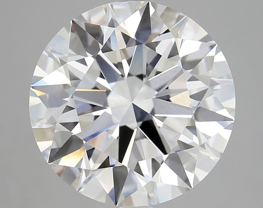 8.09 ct. round Lab Grown Diamond front image