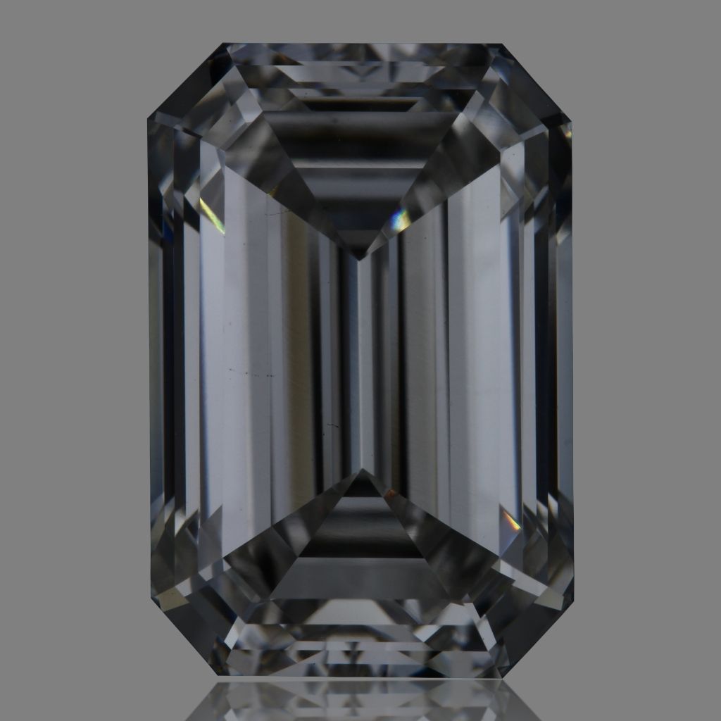 6.06 ct. emerald Lab Grown Diamond front image